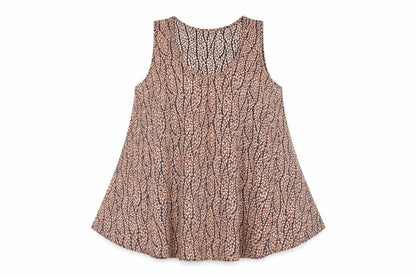 Womens UK Size 14 ASOS Brown Basic Tank