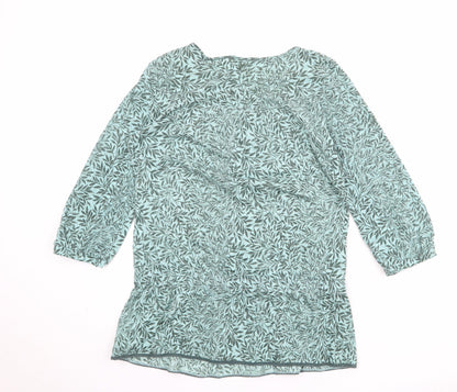 Womens UK Size 12 NEXT Green Basic Tank