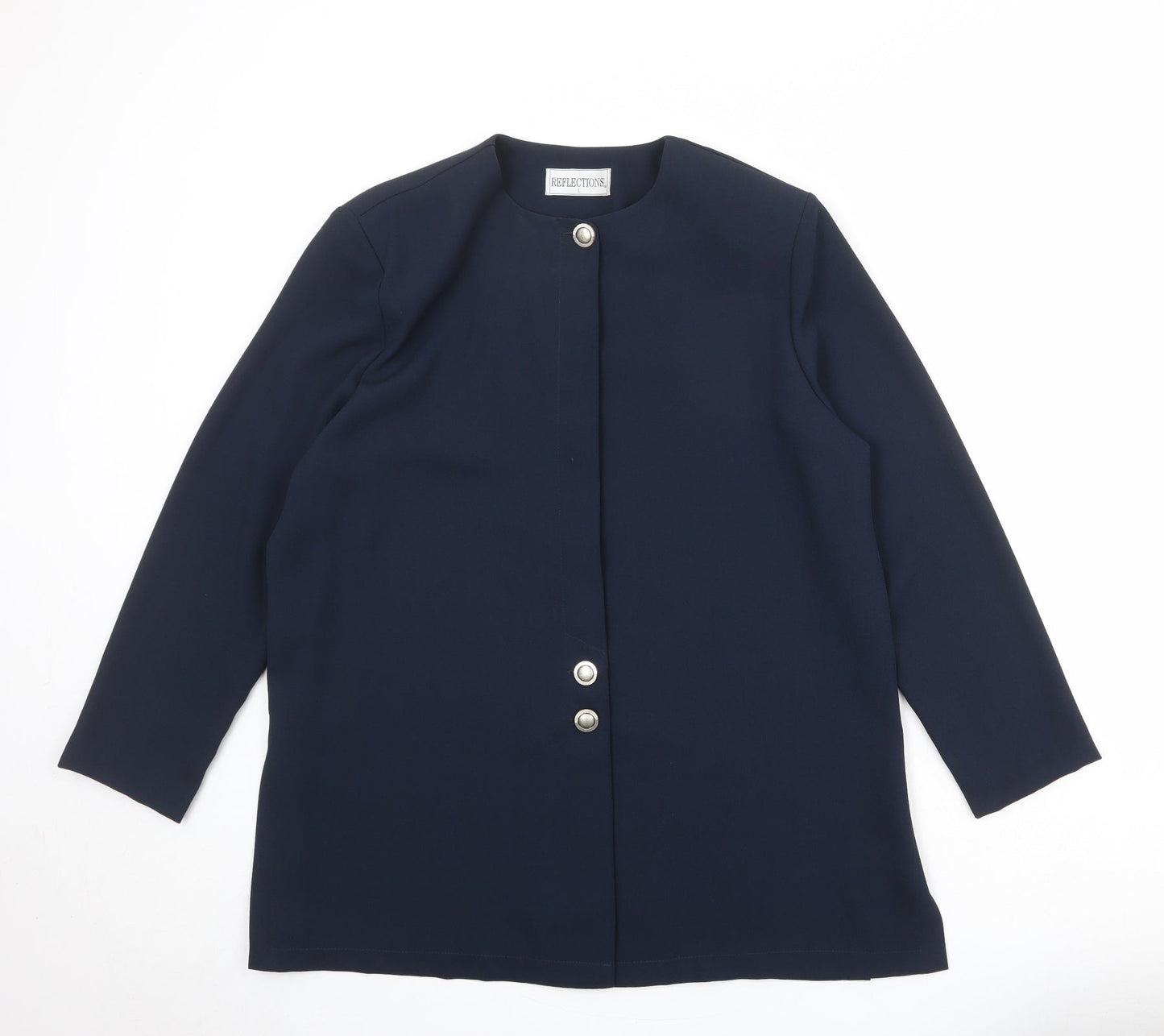 Womens UK Size L Reflections Blue Jacket