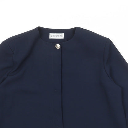 Womens UK Size L Reflections Blue Jacket