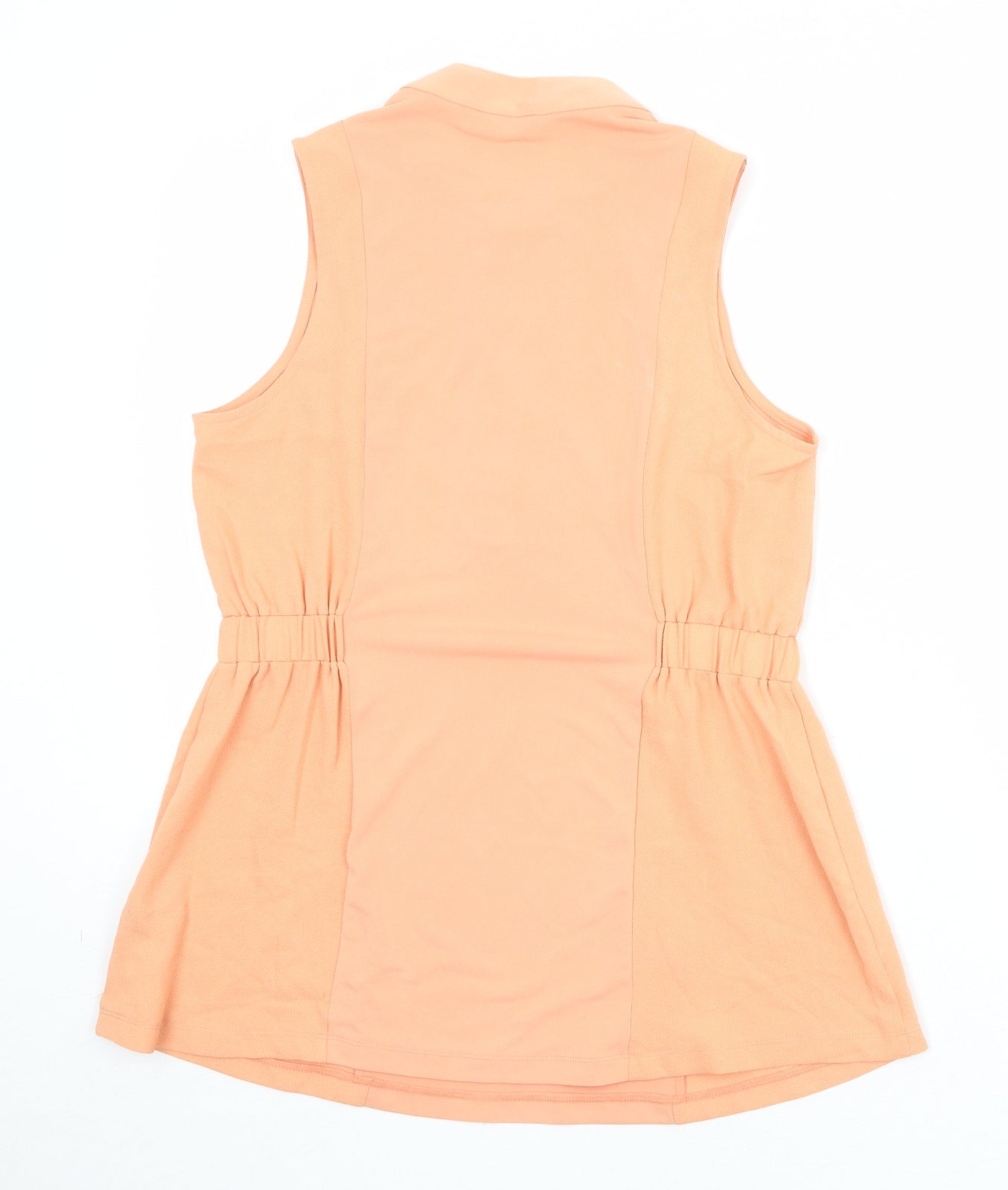 Womens UK Size 10 NEXT Orange Basic Tank