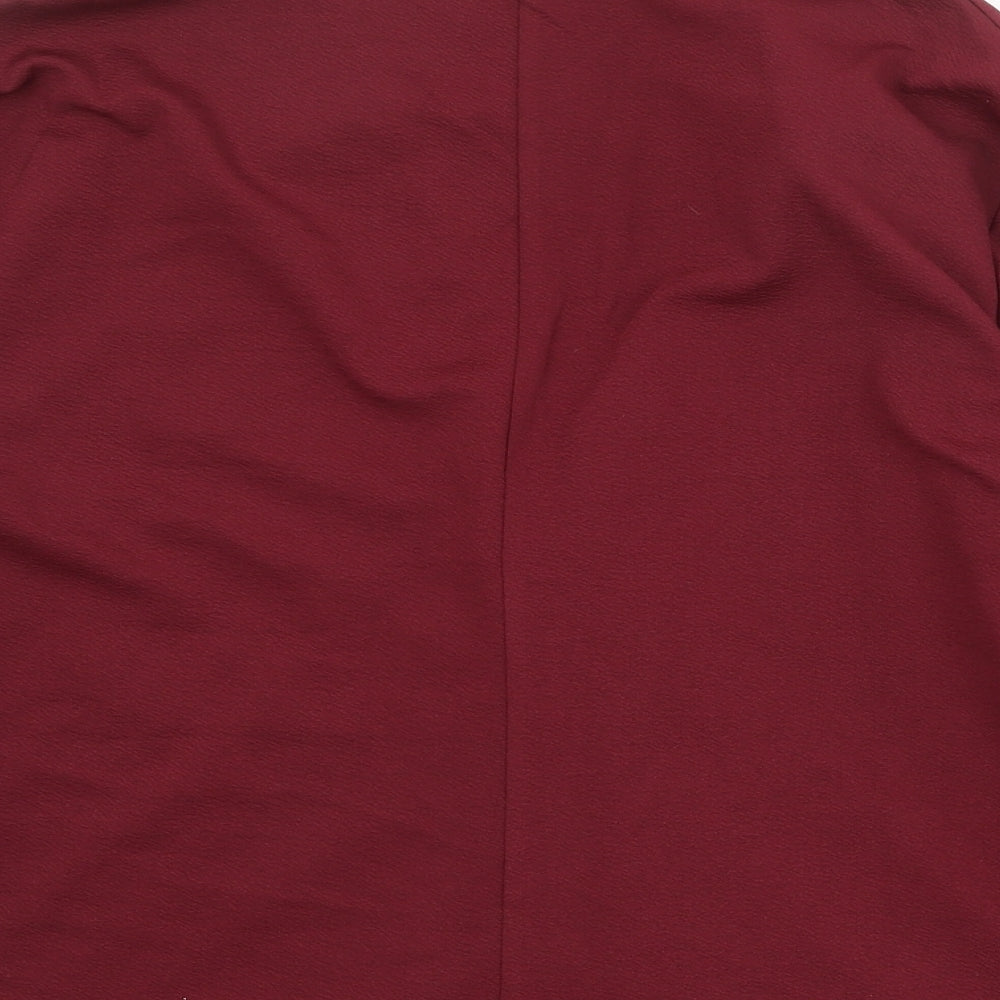 Mint Limit Womens Red Kimono Jacket Size 2XL