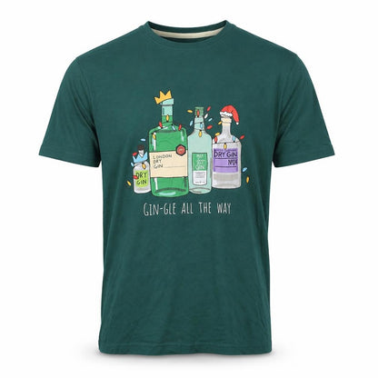 Mens UK Size S Marks and Spencer Green  T-Shirt