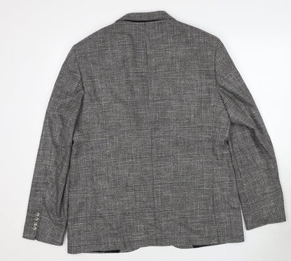 Mens UK Size 42 Marks and Spencer Regular Grey Suit Jacket