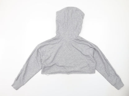 IVY PARK Womens Grey Polyester Pullover Hoodie Size S Pullover