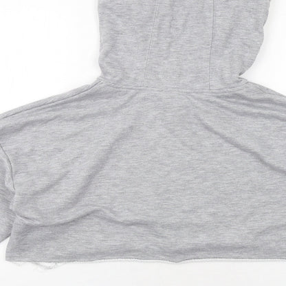 IVY PARK Womens Grey Polyester Pullover Hoodie Size S Pullover