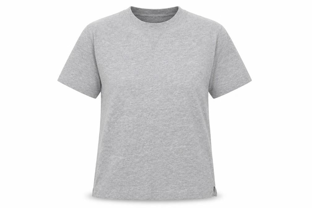 Womens UK Size S H&M Grey Basic T-Shirt