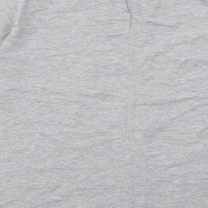 Womens UK Size S H&M Grey Basic T-Shirt