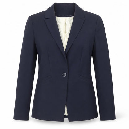 Marks and Spencer Womens Blue Polyester Jacket Suit Jacket Size 10
