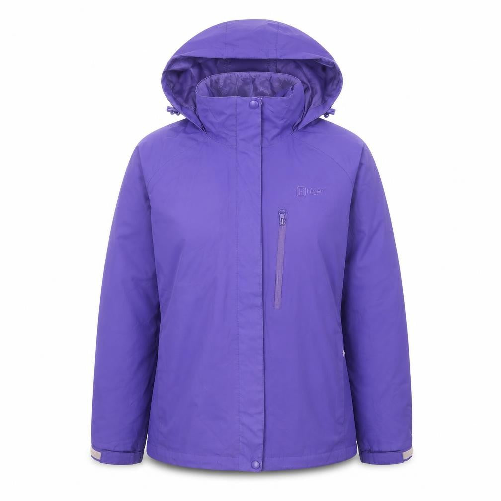 Womens UK Size 12 Hi Gear Purple Windbreaker Coat
