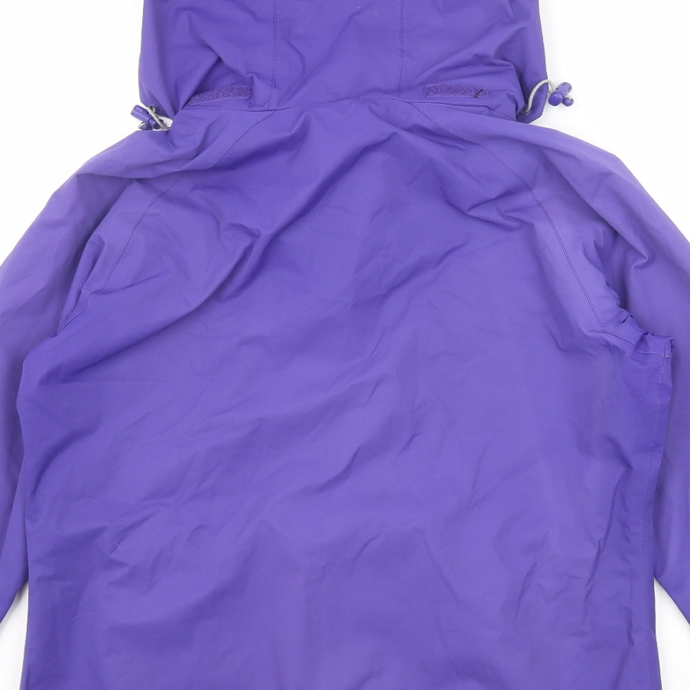 Womens UK Size 12 Hi Gear Purple Windbreaker Coat