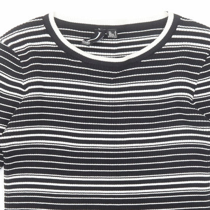 Womens UK Size 8 Izabel London Black Pullover Jumper