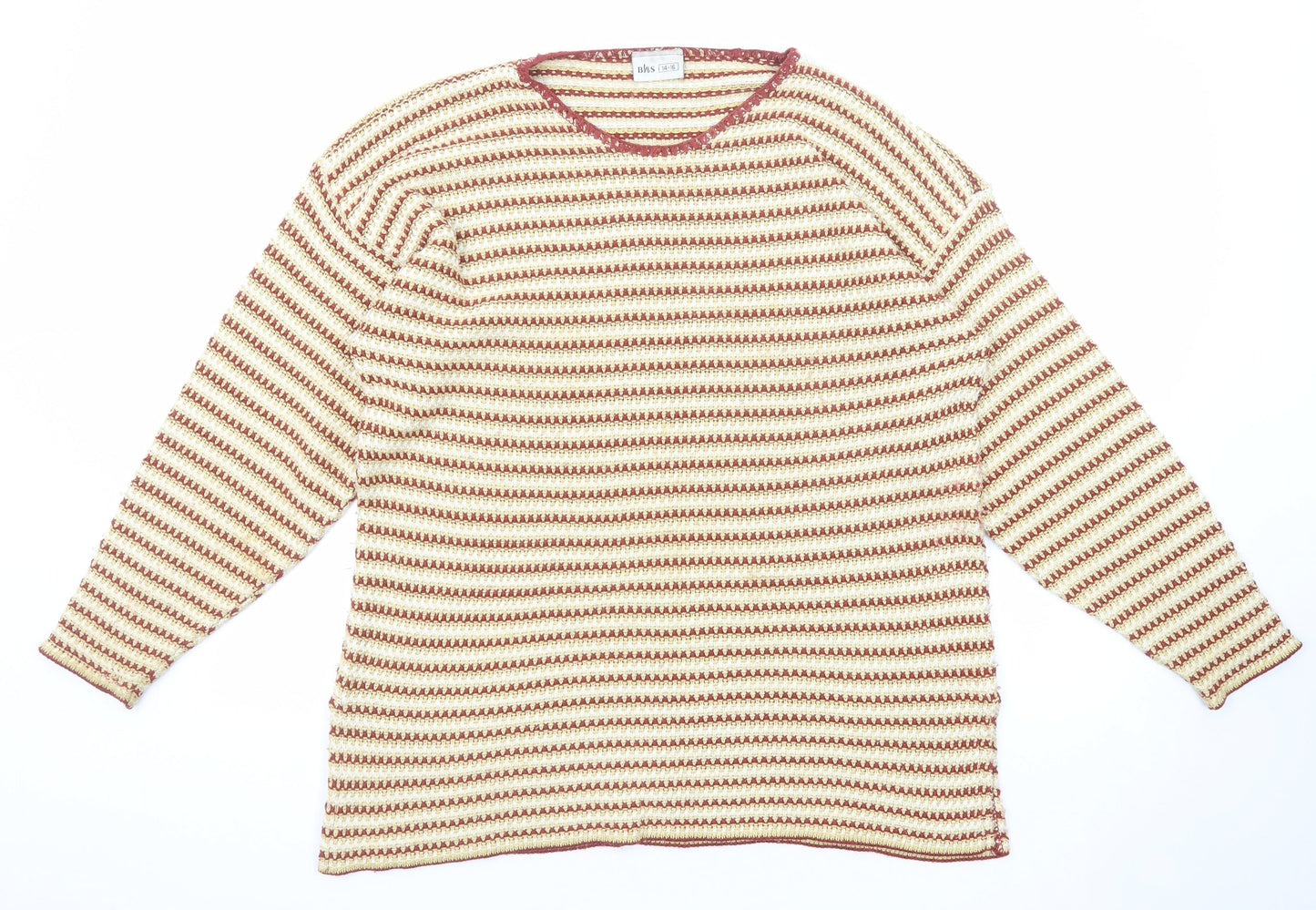 Womens UK Size 14 BHS Multicoloured Pullover Jumper