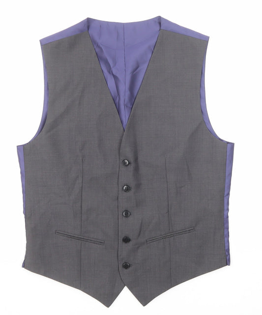 Mens UK Size 36 Marks and Spencer Regular Grey Suit Jacket