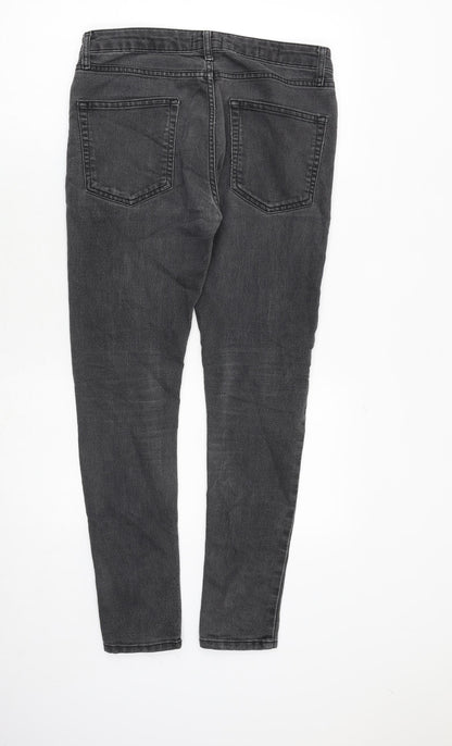 Mens UK Size 32 in Topman Slim Fit Skinny Grey Jeans