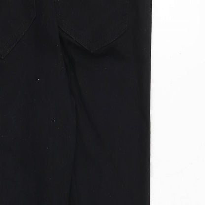 New Look Womens Black Cotton Jegging Jeans Size 10 Slim