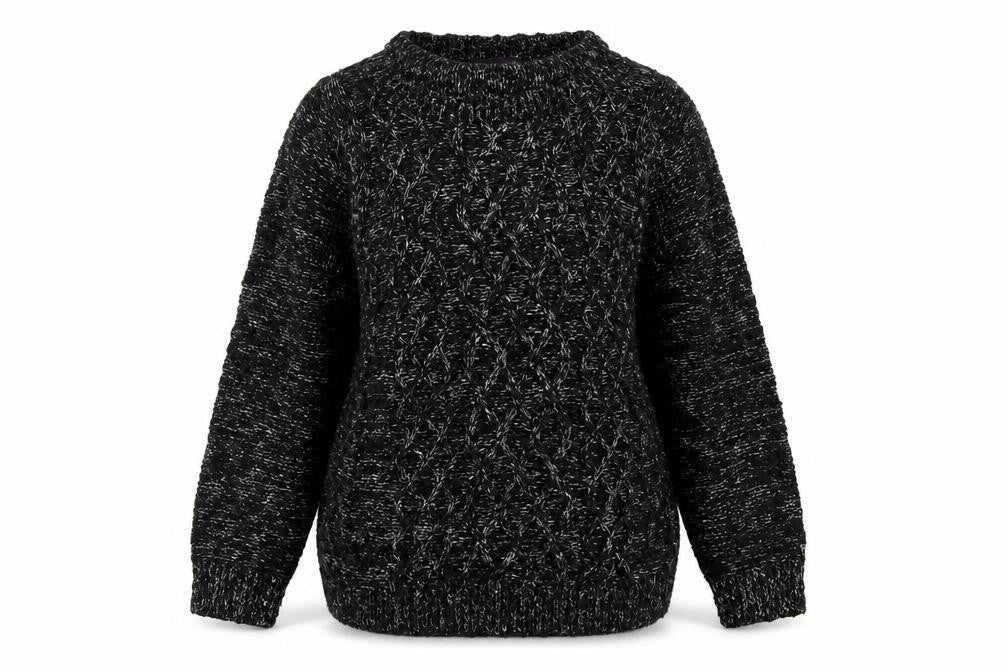 Womens UK Size 10 Marks and Spencer Black Pullover Jumper