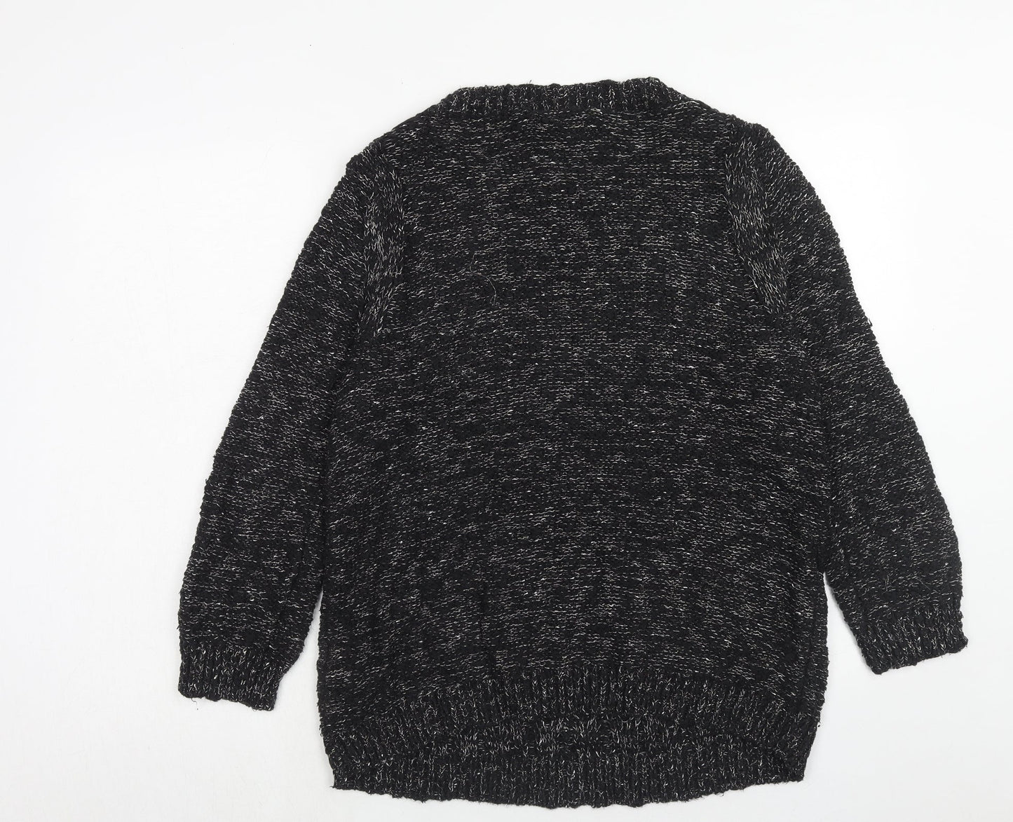 Womens UK Size 10 Marks and Spencer Black Pullover Jumper