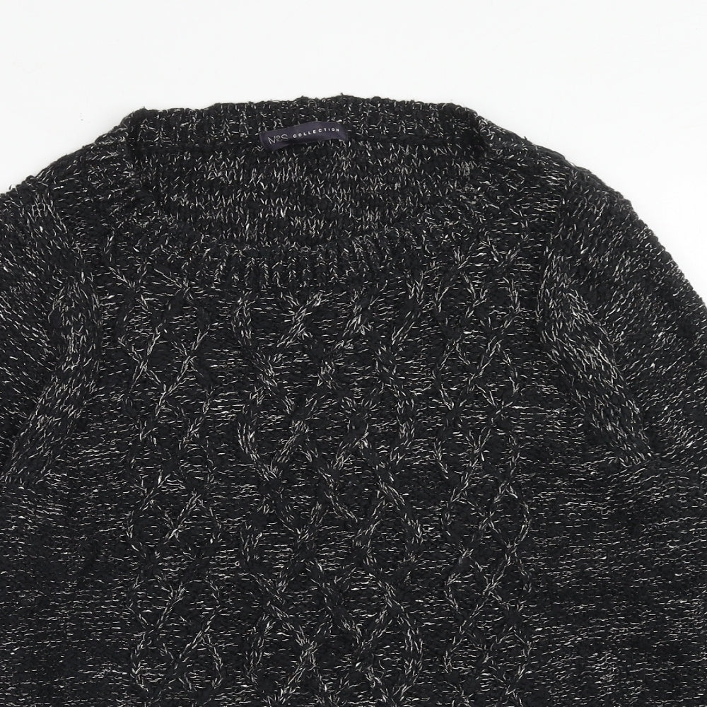 Womens UK Size 10 Marks and Spencer Black Pullover Jumper