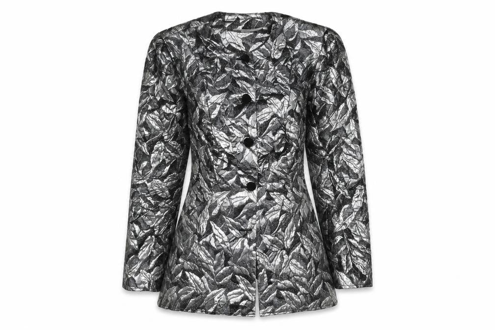 Womens UK Size 12 Principles Silver Jacket