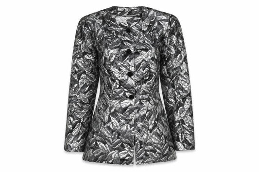 Womens UK Size 12 Principles Silver Jacket