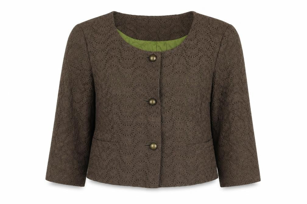 Womens UK Size 12 Autograph Brown Jacket