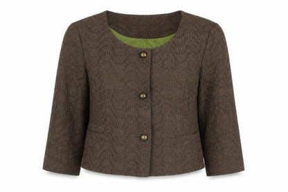 Womens UK Size 12 Autograph Brown Jacket