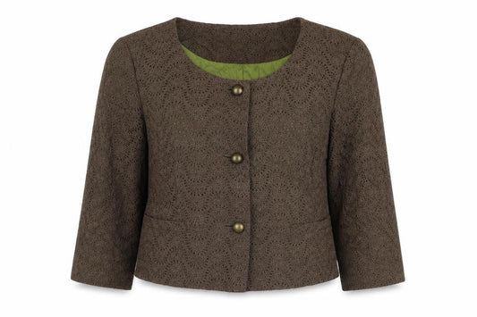 Womens UK Size 12 Autograph Brown Jacket