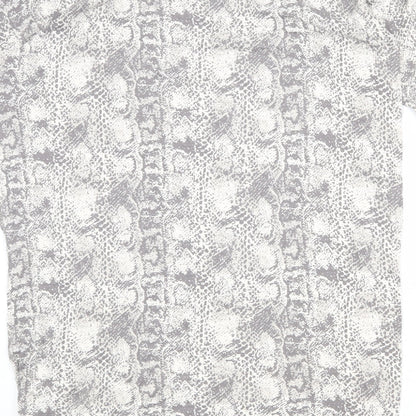 Womens UK Size 10 NEXT Grey Basic T-Shirt