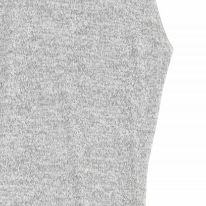 Miss Glitz Womens Grey Polyester Shift Size S Roll Neck Pullover - Size S-M