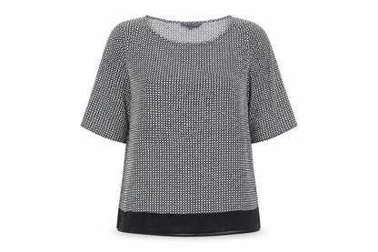 Womens UK Size 12 Marks and Spencer Black Basic Blouse