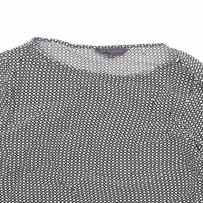 Womens UK Size 12 Marks and Spencer Black Basic Blouse