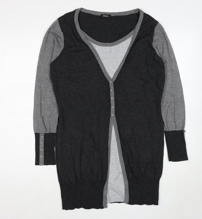 Womens UK Size L M&Co Grey Pullover Jumper