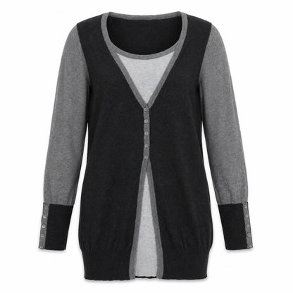 Womens UK Size L M&Co Grey Pullover Jumper