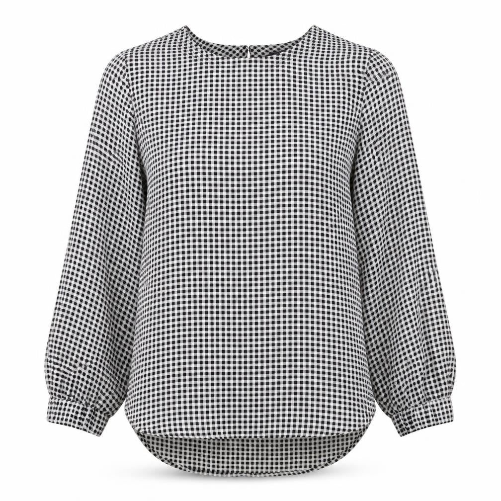 Womens UK Size 10 Marks and Spencer Black Basic Blouse