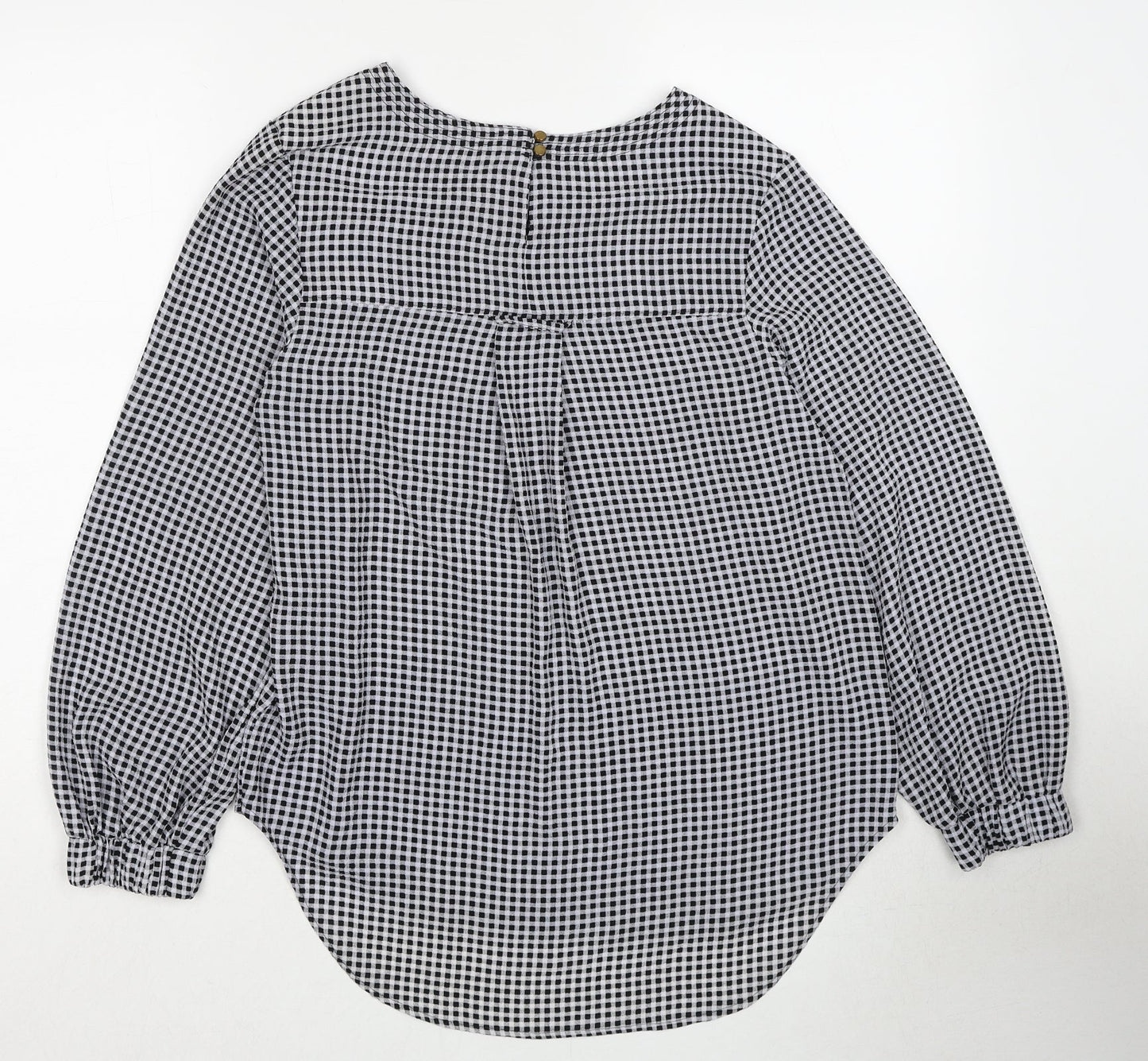 Womens UK Size 10 Marks and Spencer Black Basic Blouse