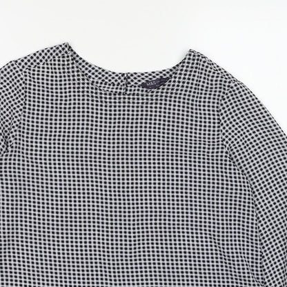 Womens UK Size 10 Marks and Spencer Black Basic Blouse