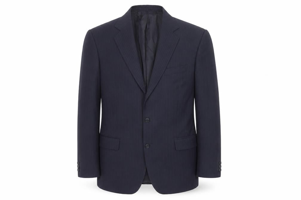 Mens UK Size 42 Marks and Spencer Regular Blue Suit Jacket