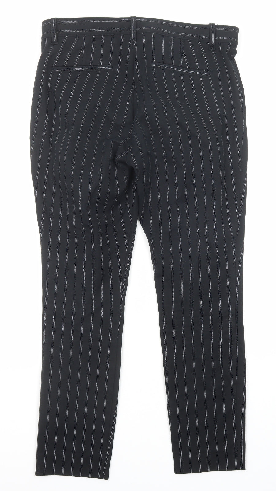 Womens UK Size 6 Gap Regular Fit  Black Trousers