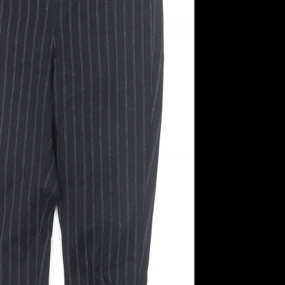 Womens UK Size 6 Gap Regular Fit  Black Trousers