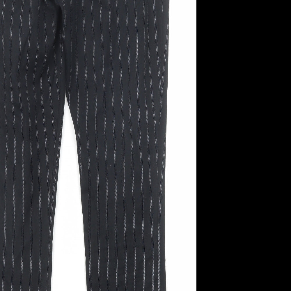 Womens UK Size 6 Gap Regular Fit  Black Trousers