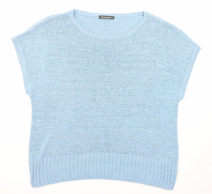 Womens UK Size L Bonmarché Blue Pullover Jumper