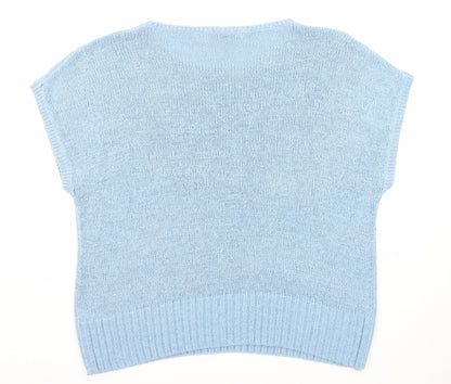 Womens UK Size L Bonmarché Blue Pullover Jumper