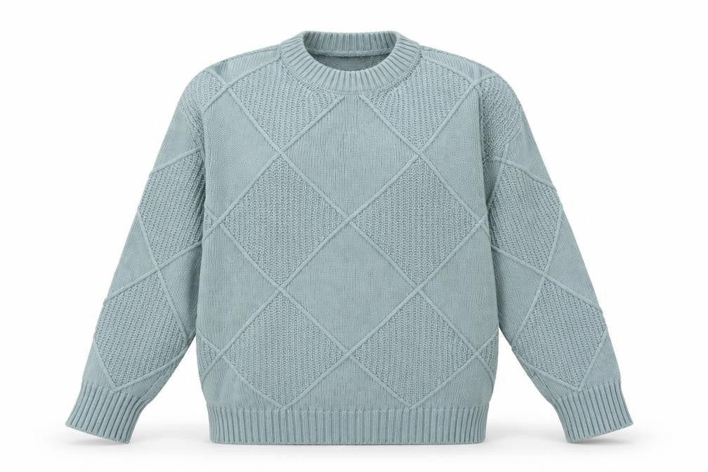 Womens UK Size M Marks and Spencer Blue Pullover Jumper
