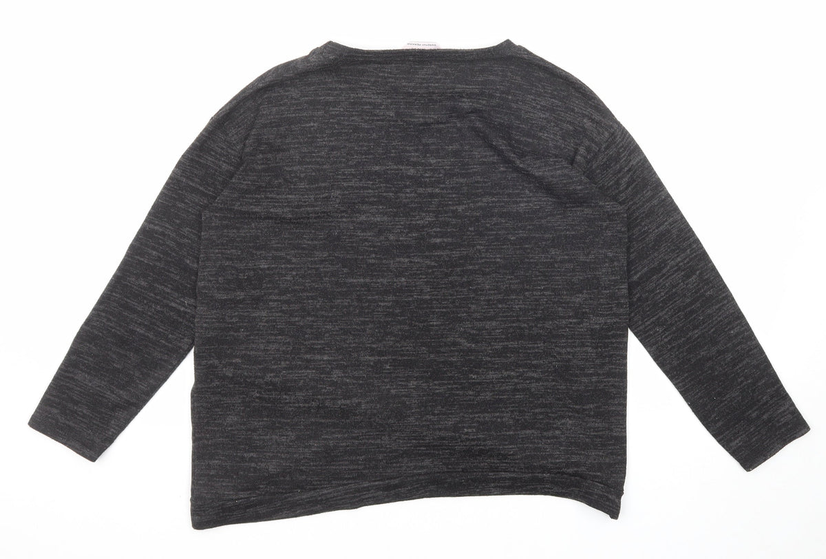 Womens UK Size 8 Dorothy Perkins Black Pullover Jumper