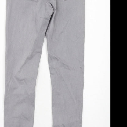 Womens UK Size 12 Stradivarius Regular Fit Skinny Grey Jeans