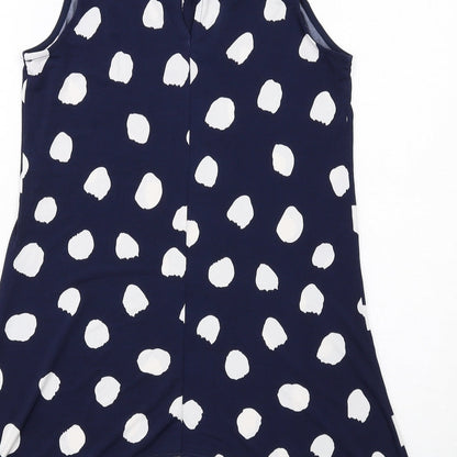 Womens UK Size 10 Roman Blue Basic Tank