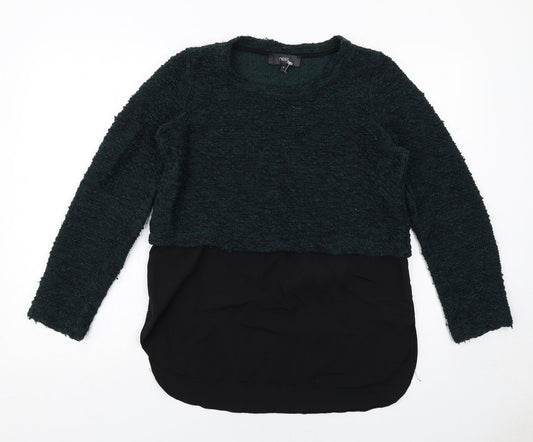 Womens UK Size 8 NEXT Green Pullover Jumper