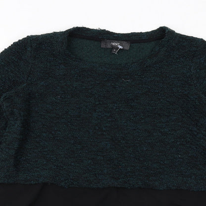 Womens UK Size 8 NEXT Green Pullover Jumper