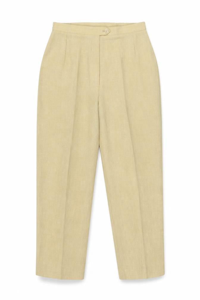 Womens UK Size 12 Libra Regular Fit  Yellow Trousers